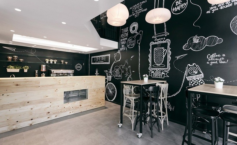 Fresh Coffee Shop Design в Сербии от студии Arhitektūra Budjevac